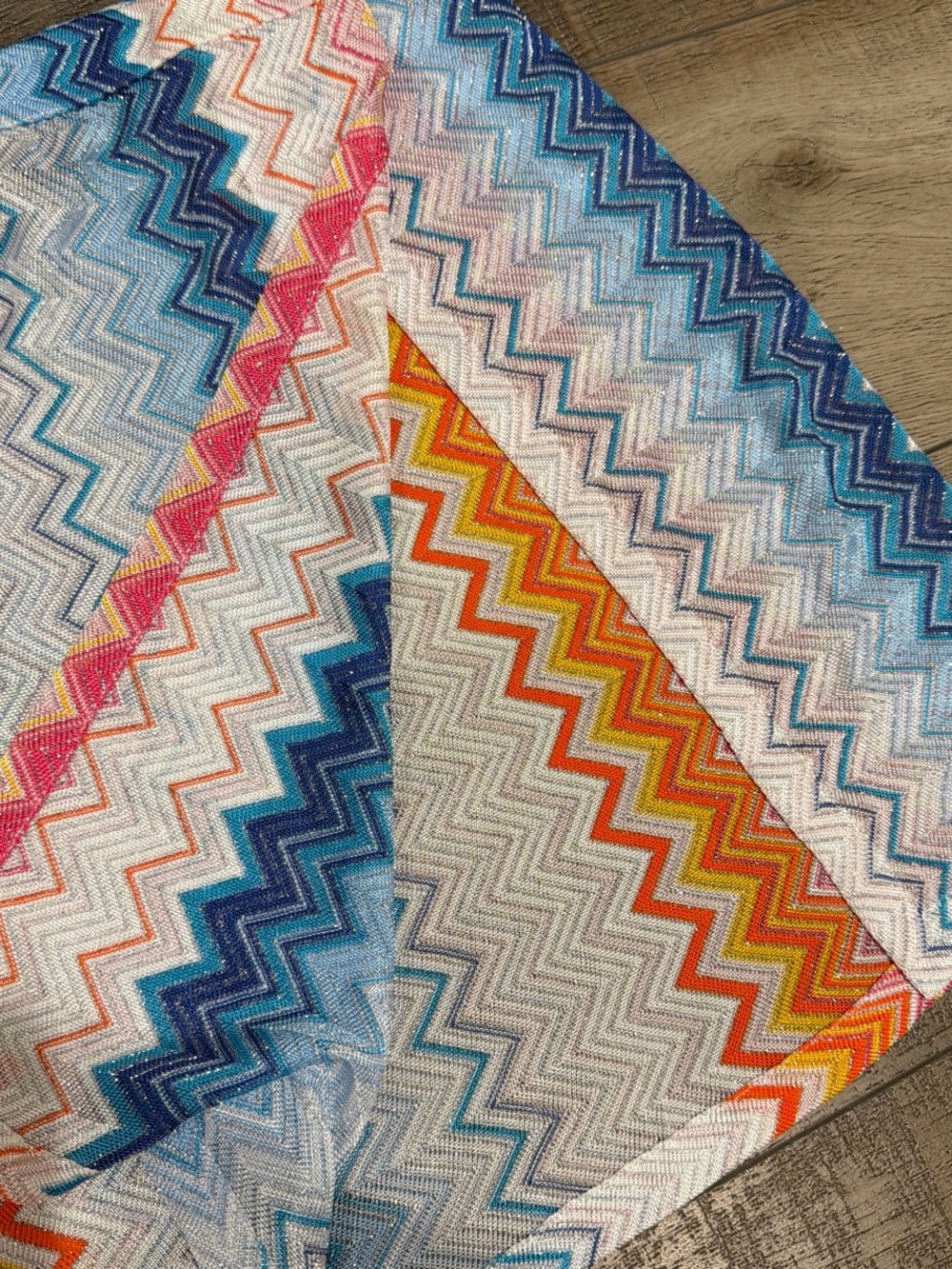 Missoni metallic zig zag halter top and skirt set - Picture 3 of 6
